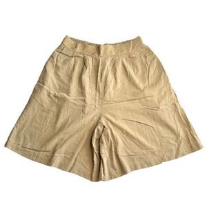 Vintage Ship N Shore size medium tan pull on shorts